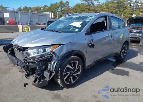 2019 Honda Hr-V Sport z USA, uszkodzony, nr VIN 3CZRU6H10KG706437